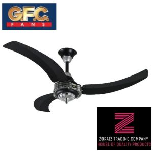 GFC Fan Ceiling 56''Dominant Model Black Silver Color Pure Copper Wire