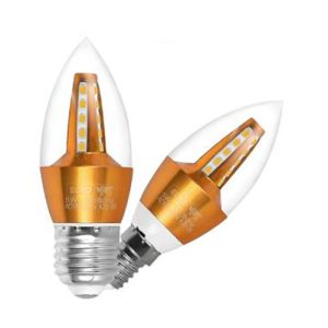 Candle Led Bulb - Candle Light Led E27, E14 Non-Breakable 5w Warm