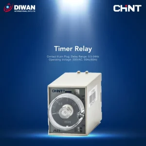Chint Industrial Timer Relay (0.5s to 24h) JSZ3A