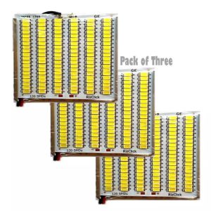 PACK OF THREE - 120 Led Array Cool Bright White Light Panel Board DC 12V