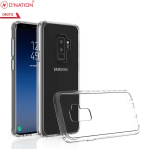 Samsung Galaxy S9 Plus Cover - ONation Crystal Series - Premium Quality Clear Case