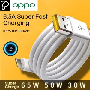 6.5A Supervooc 2.0 Super Dart Charge Cable For OPPO , Realme