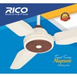 Rico Innovative Ceiling Fan - Magnum Model 56'' - 100% Copper Winding
