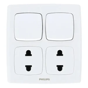 LeafStyle 2 Switch + 2 Socket