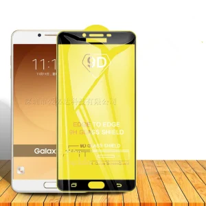 Samsung Galaxy C9  C9 Pro (High Definition 9D Full HD Tempered Glass Full Coverage Phone Screen Protector)