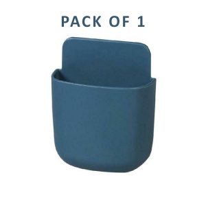 U Shape Wall Mounted TV Remote Mobile Phone Holder  Charging Stand  Adhesive Charger Organizer