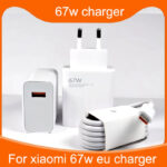 Original 67W Turbo Charger for Xiaomi Poco X3 GT, Mi 12, Mi 12 Pro, Mi 11, Mi 11 Pro, Mi 10, Mi 10 Pro