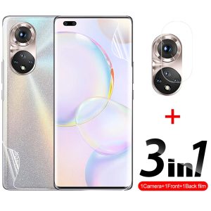 Honor 50 Front and Back Hydrogel film Jelly Protector for Huawei Honor 50