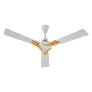Royal Fans Ceiling Fan - Jem Waves Model 56'' - Copper Winding - Light Wood