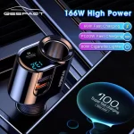 Geepact Car Charger QC3.0 Intelligent Fast Charging Multi-function Car Charger Super Fast Charging Car Charger