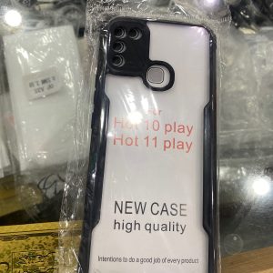 Infinix hot 10 play case bumper cover best design