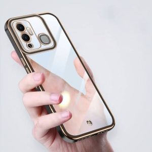 Luxury 6D Plating Soft Casing Silicone For Infinix Hot 12 Play
