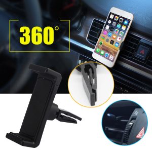 Universal Mobile Phone 360° Rotating In Car Air Vent Mount Holder Crad