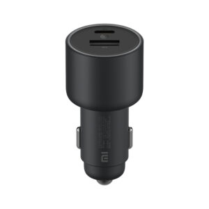 Xiaomi Mi Car Fast Charger 1A1C 100W MAX USB-A USB-C Dual Output 5A Safe Protection Cool LED Effect