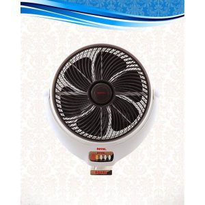 Royal Fans Louver Bracket Fan - 14 - White