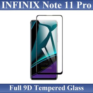 Infinix Note 11 Pro (High Definition 9D Full HD Tempered Glass Full Coverage Phone Screen Protector)