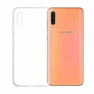 Samsung Galaxy A50S Soft Shock Proof Jelly Back Cover Transparent