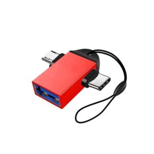 2 In 1 OTG 2in1 OTG Type C Micro USB 3.0 OTG Adapter Connector Converter for Samsung
