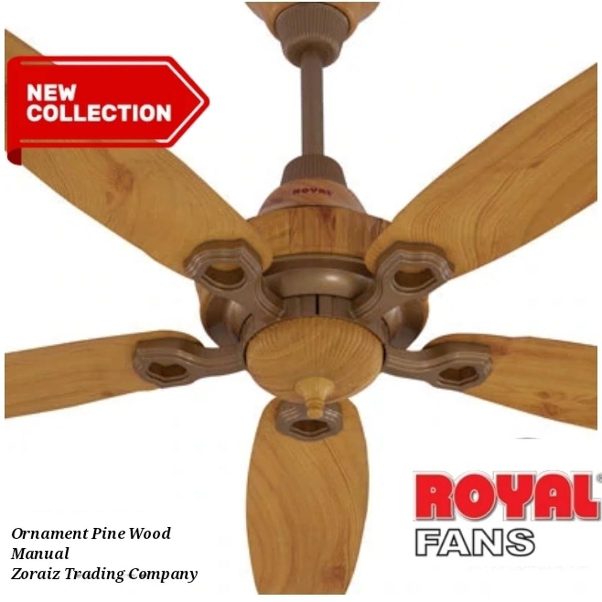 Royal Fan Ceiling 56 Ornament Model pure Copper Wire