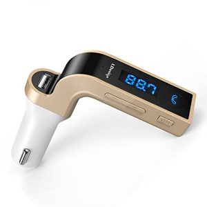 LCD Bluetooth Car Charger FM Kit MP3 Transmitter USB Handsfree Mobile