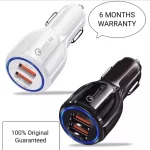100% Original Imported POWER Car Charger [ 1 Min More than 1% Charging ]18 Watt Car Charger