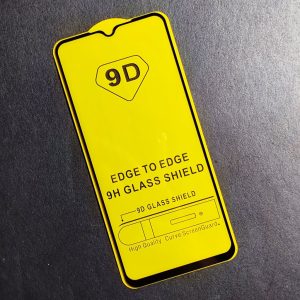 Samsung Galaxy A03 - 100% Original Full coverage 9D Tempered Glass screen Protector- Full Glue- with Cleaning Wipes