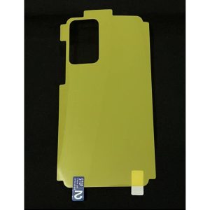 Samsung Galaxy A73 5G Back Transparent Hydro Gel 360 Smooth Sheet Edges Jelly Protector