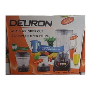 Deuron 3 in 1 - Juicer Blender GL - 116 with Unbreakable Jar