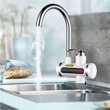 Tankless Electric Hot Water Heater Faucet Kitchen Instant Heating Tap Water With LED Digital Display