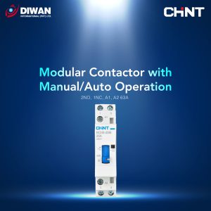 Chint NCH8-M modular contactor with manual operation 16-63A