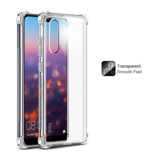 Huawei P20 Pro Back Cover Transparent Extra Bumper Anti Shock Soft Crystal Clear Cover For Huawei P20 Pro