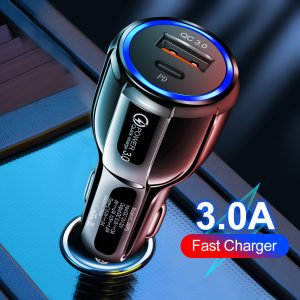 Car Charger Original Qualcomm Quick Charge QC 3.0  2.0 Car Charging Best Fitted Spot, Fast Charging