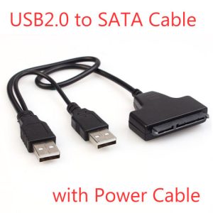 USB 2.0 to SATA HDD Cable