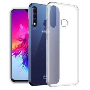 infinix Smart 3 Plus soft shock proof jelly back cover transparent