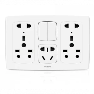 LeafStyle 2 Switch + 2 Multi Socket + 1 socket