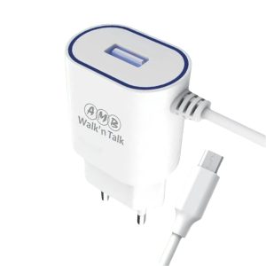 Mobile Charger - Adaptive Fast Wall Charger - Qualcomm Fast Charger - Mobile Charger 2 in 1