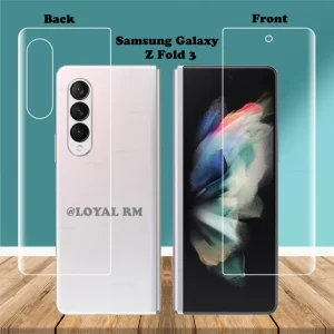 Samsung Galaxy Z Fold 3 Front And Back Hydrogel film Jelly Protector