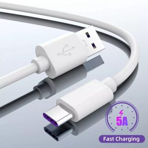 Type C Charging Cable Fast Charging 5.0 A PVC Wire