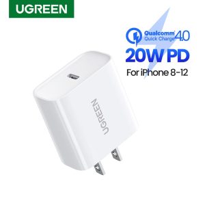 UGREEN USB C Charger 20W Power Delivery with USB-C to Lightning Cable MFi Certified Foldable Type C