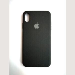 Iphone xxs silicone back cover with official logo