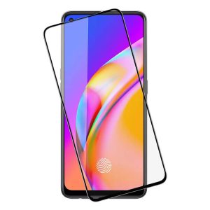 Oppo_F19  F19 Pro  A95 Curve OG Gorilla HD+ Glass Protector Full Edge to Edge Black Borders Tempered Screen Protector Premium Quality