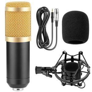 Bm 800 - Condenser Wired Recording Microphone - Black - Studio Recording