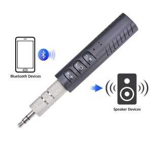 Bluetooth Aux Wireless Audio Receiver For Cars