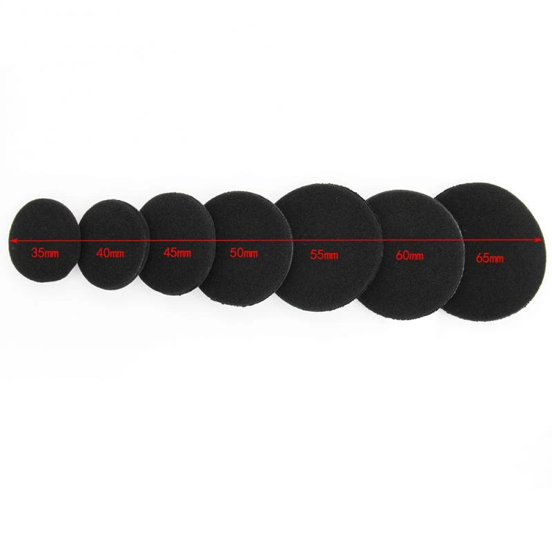 35MM 40MM 45MM 50MM 55MM 60MM 65MM Headphone Replacement Foam
