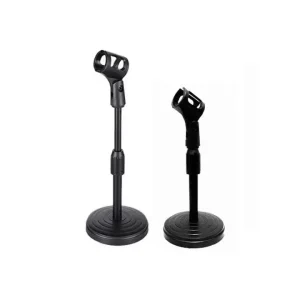 Adjustable Desktop Microphone Stand F5 Mic Clip Holder