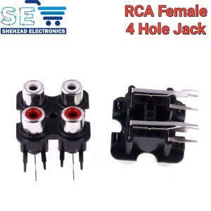 RCA Female Stereo Audio Jack Socket Connector