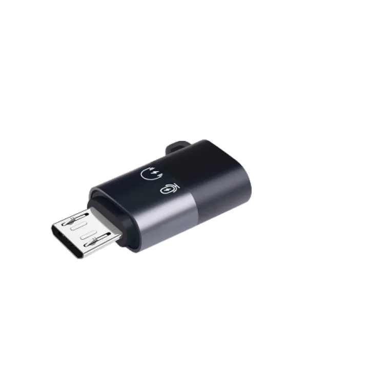 Wireless Microphone Connector Type C to Micro USB Android for Wireless Mic Lavalier Converter