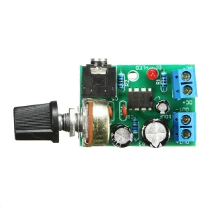 DC 3V-12V LM386 Audio Power Amplifier Board 5V Mini AMP Module Adjustable Volume