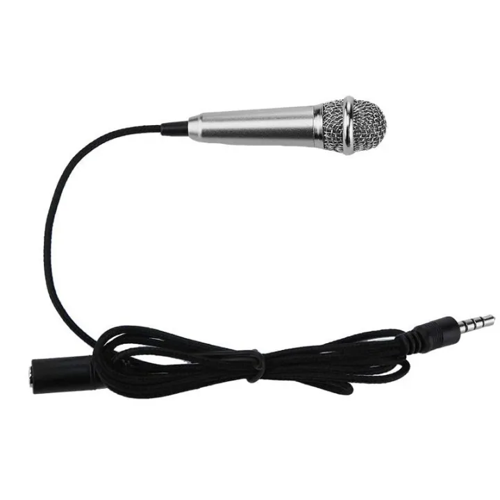 Mini Mobile Phone Microphone Computers TV Karaoke Capacitor Microphone