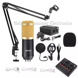 Bm 800 Condenser Microphone Complete Kit - Home Studio Setup